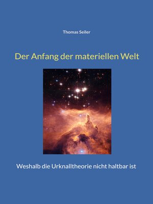 cover image of Der Anfang der materiellen Welt